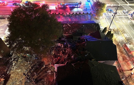 Gas Leak Explosion Near Mercedes-Benz Stadium in Atlanta Injures One, Displaces Dozens