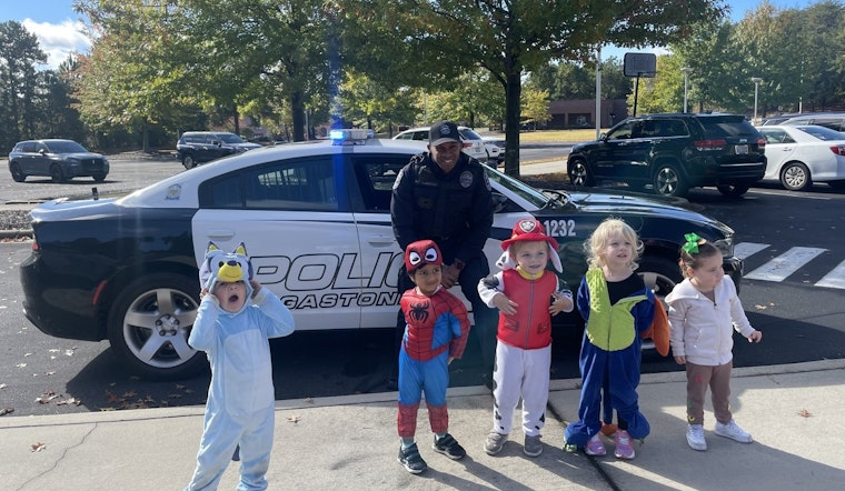 Gastonia Police Officer Engages with Students at Forest Hill Academy in Community Outreach Initiative