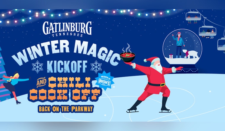 Gatlinburg Prepares for 36th Annual Winter Magic Kickoff and Chili Cookoff Amidst Traffic Adjustments