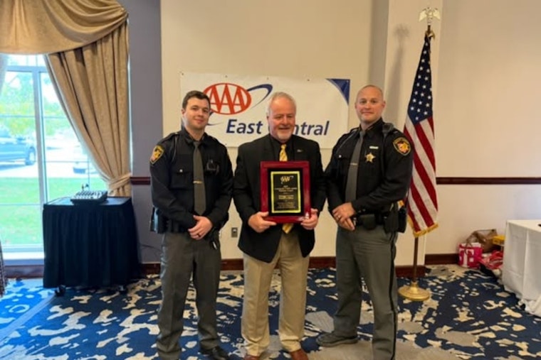Geauga County Sheriff's Office Awarded Prestigious AAA Platinum Award for Traffic Safety Excellence