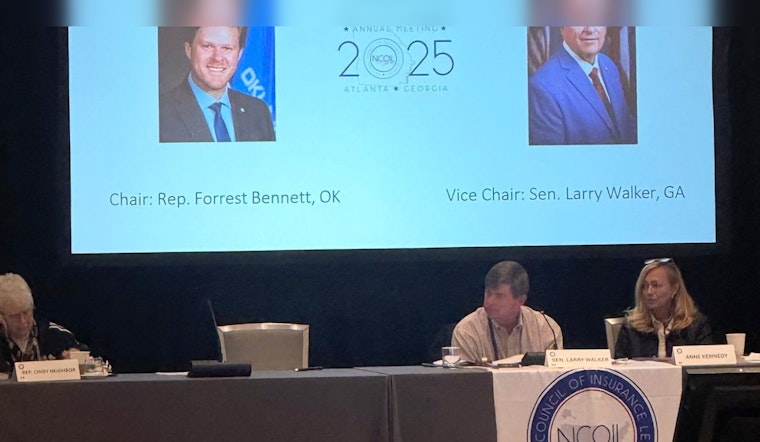 Georgia State Senator Larry Walker III Champions Consumer Protections at National Insurance Legislators' Meeting in Atlanta