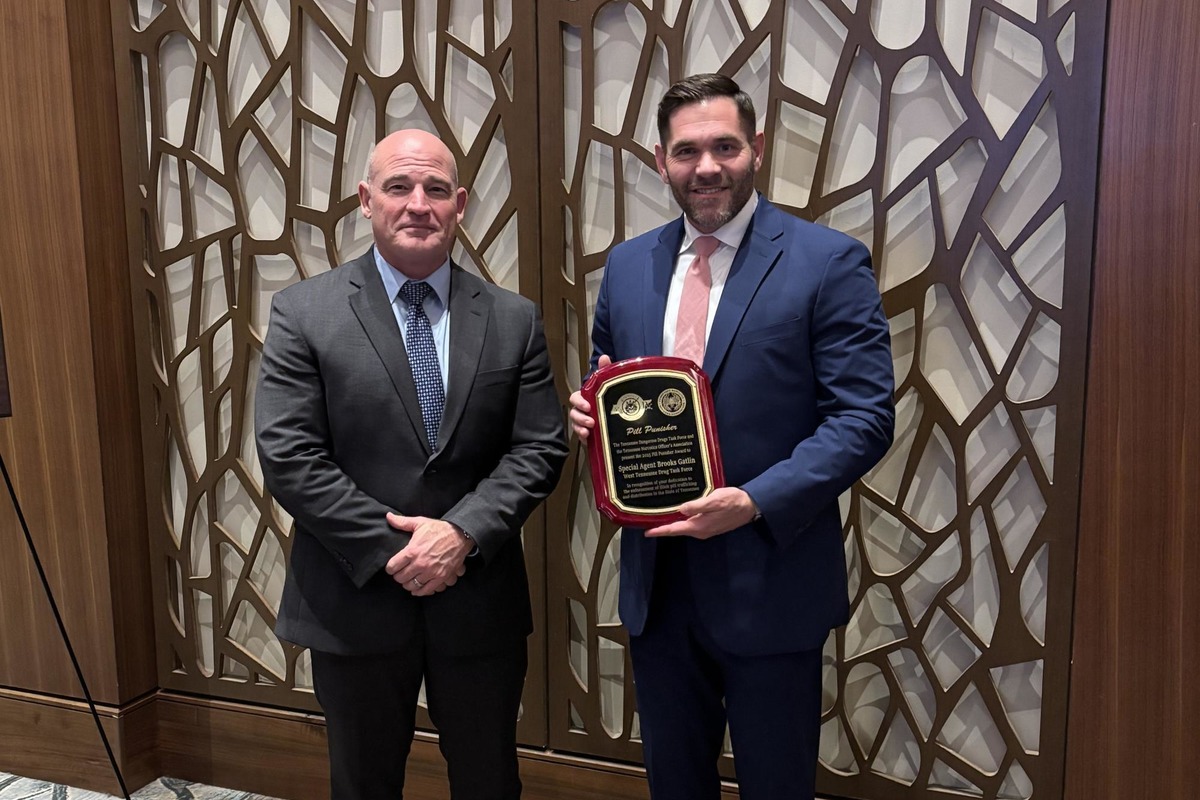 Germantown and West Tennessee Drug Task Force Officers Honored in
