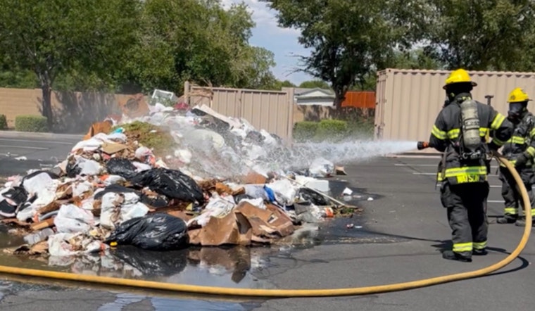 Gilbert Officials Urge Proper Disposal After Fourth Garbage Truck Fire This Year