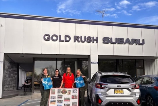 Gold Rush Subaru Partners with Nevada County Sheriff's Office to Support Animal Rescue Efforts during "Share the Love" Event