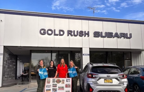 Gold Rush Subaru Partners with Nevada County Sheriff's Office to Support Animal Rescue Efforts during "Share the Love" Event