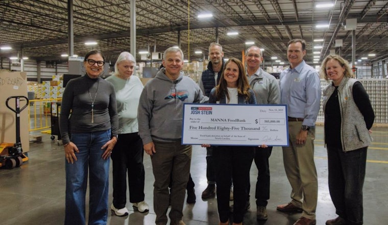 Gov. Josh Stein Contributes $585,000 to MANNA FoodBank, Urges Federal Government to Address Food Insecurity in Asheville