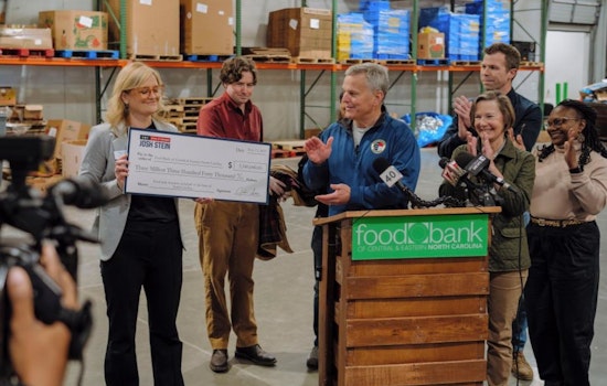 Gov. Josh Stein Presents $3.34 Million to Central & Eastern NC Food Bank Amid SNAP Distribution Challenges