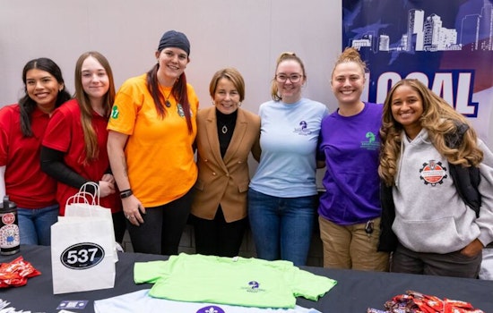 Governor Maura Healey Champions Female Empowerment at Massachusetts Trades Conference in Boston