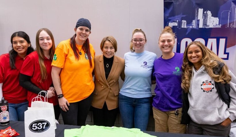 Governor Maura Healey Champions Female Empowerment at Massachusetts Trades Conference in Boston