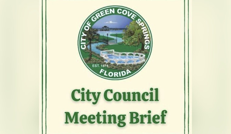 Green Cove Springs City Council Tackles Event Funding, Executive Recruitment, and Charter Amendments