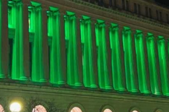 Hamilton County Honors Veterans with Green Lights in "Operation Green Light for Veterans" Initiative