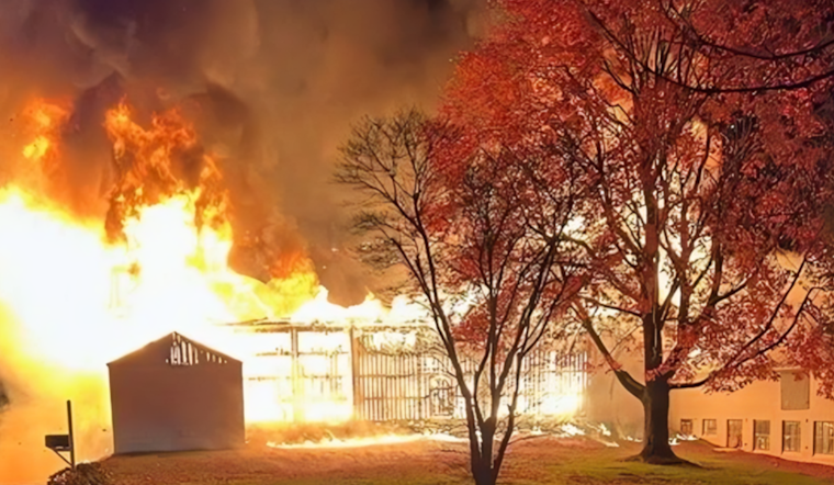 Hampstead Barn Ravaged by Fire, $200K in Damages, No Injuries Reported