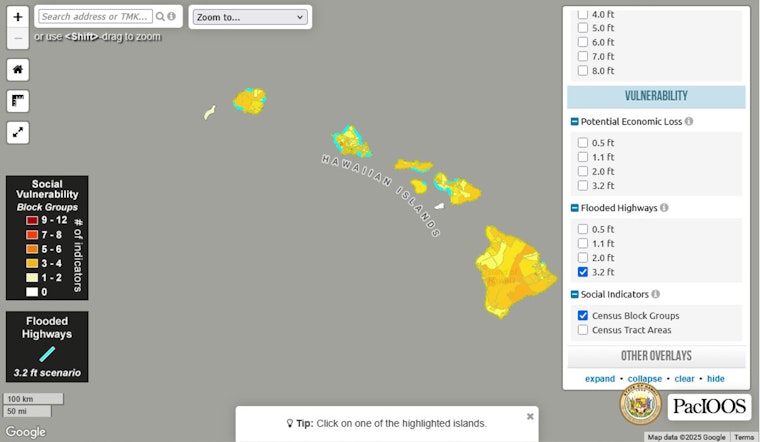 Hawaiʻi Enhances Coastal Planning Tools Amid Projections of Four-Foot Sea Level Rise by Century's End