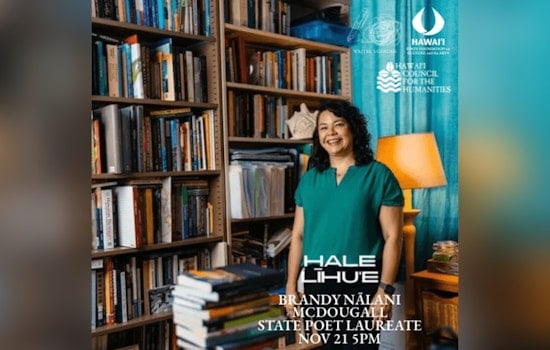 Hawaiʻi State Poet Laureate Dr. Brandy Nālani McDougall to Headline Poetry Event in Līhuʻe, Kauaʻi