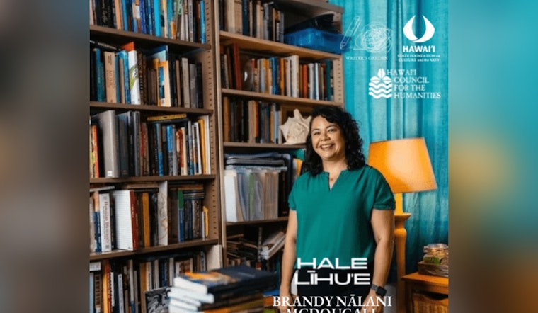 Hawaiʻi State Poet Laureate Dr. Brandy Nālani McDougall to Headline Poetry Event in Līhuʻe, Kauaʻi