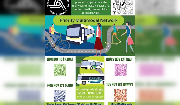 Hawaii Department of Transportation Rolls Out $360 Million Multimodal Travel Network to Boost Island Connectivity