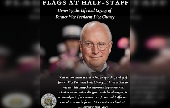 Hawaii Lowers Flags in Honor of Former Vice President Dick Cheney