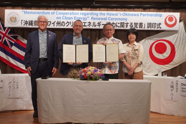 Hawaii Strengthens Clean Energy Ties with Japan and Okinawa in Governor's Strategic Trip