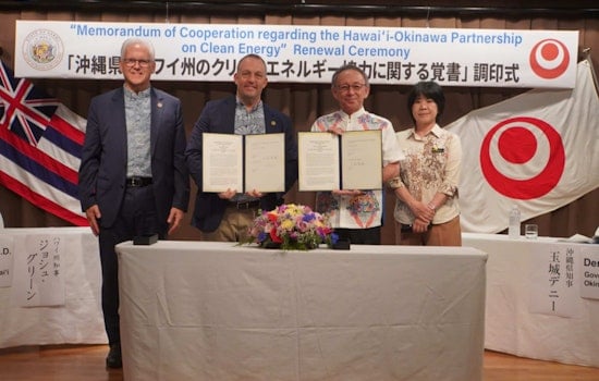 Hawaii Strengthens Clean Energy Ties with Japan and Okinawa in Governor's Strategic Trip