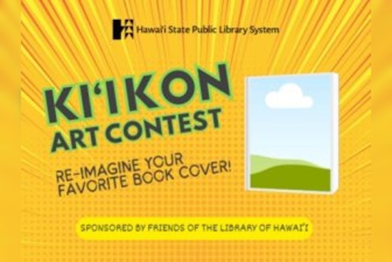 Hawai'i Young Artists to Reimagine Book Covers in Ki‘i Kon Art Contest
