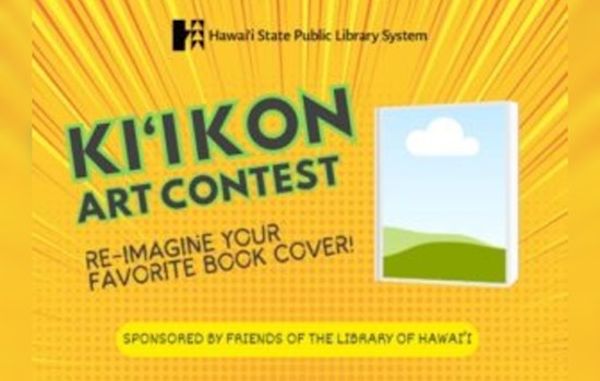 Hawai'i Young Artists to Reimagine Book Covers in Ki‘i Kon Art Contest