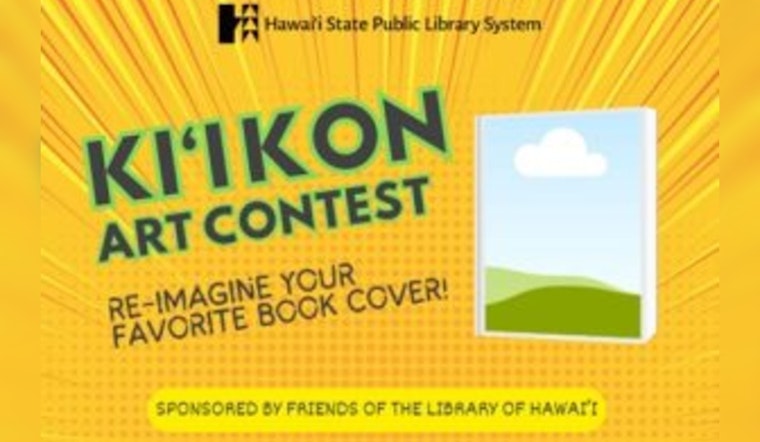 Hawai'i Young Artists to Reimagine Book Covers in Ki‘i Kon Art Contest