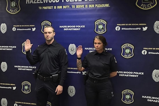 Hazelwood Welcomes Two New Officers to the Police Force After Rigorous Training at Eastern Missouri Police Academy