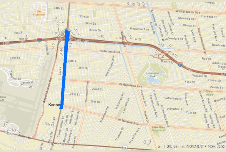 Heads Up, Lane Closures on LA 49 (Williams Blvd) in Jefferson Parish Scheduled for Landscaping and Maintenance Work