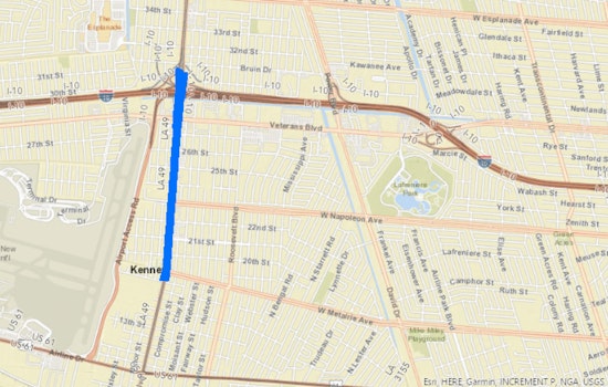 Heads Up, Lane Closures on LA 49 (Williams Blvd) in Jefferson Parish Scheduled for Landscaping and Maintenance Work