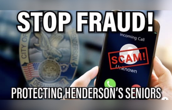 Henderson Police Launch "Stop Fraud" Campaign to Shield Seniors from Scammers