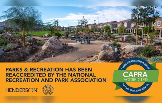 Henderson's Parks and Recreation Department Earns International Accolades for Excellence