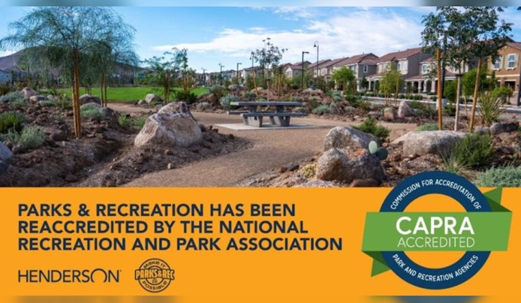 Henderson's Parks and Recreation Department Earns International Accolades for Excellence