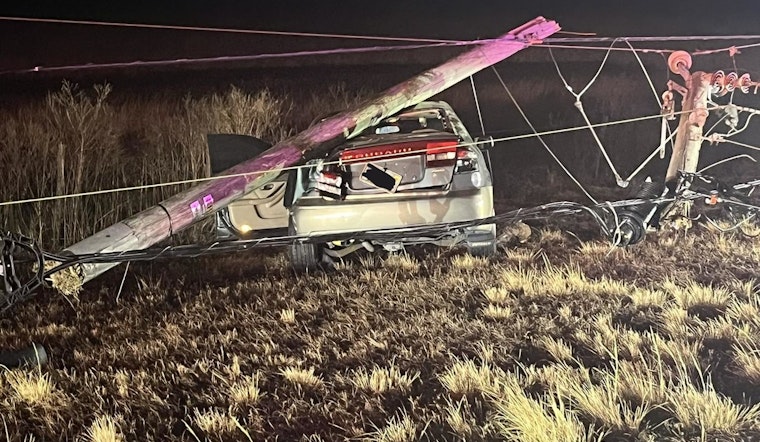 Hernando County Fire Rescue Responds to Vehicle Crash on Ayres Road, Advises Alternate Routes Due to Downed Power Lines