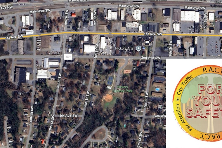 Hickory Police Launch November P.A.C.T. Initiative to Boost Traffic Safety on 1st Avenue SW