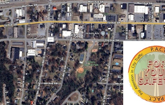 Hickory Police Launch November P.A.C.T. Initiative to Boost Traffic Safety on 1st Avenue SW