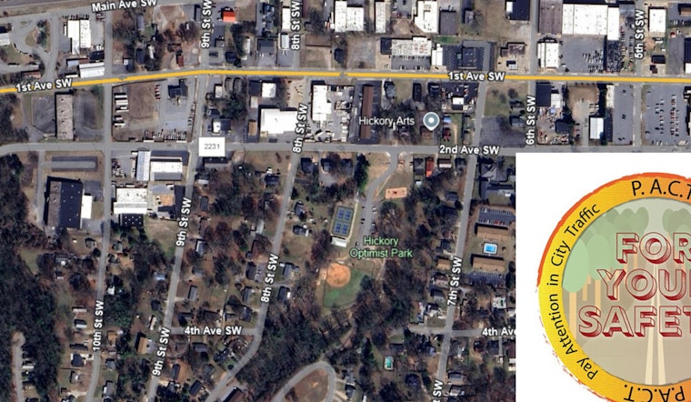 Hickory Police Launch November P.A.C.T. Initiative to Boost Traffic Safety on 1st Avenue SW