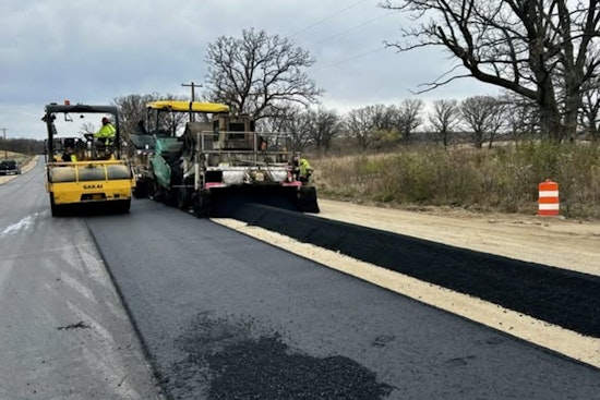 Highway 11 Paving Completed Near Carver Park Reserve Final Phases Underway