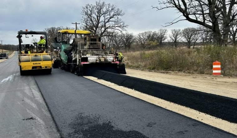 Highway 11 Paving Completed Near Carver Park Reserve Final Phases Underway