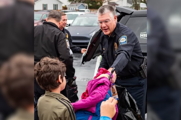Hilliard Police Launch "Cram the Cruiser" to Collect Winter Clothes for Students
