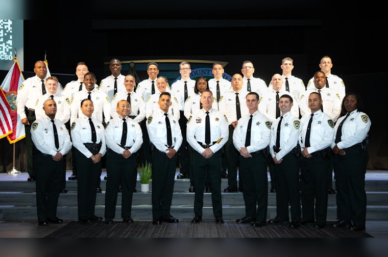 Hillsborough County Sheriff's Office Celebrates Graduation of New Detention Deputies