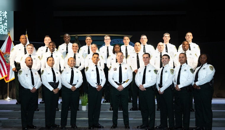 Hillsborough County Sheriff's Office Celebrates Graduation of New Detention Deputies