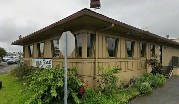 Hilo's White Guava Cafe Reopens with Health Department Approval After Overcoming Roach Infestation