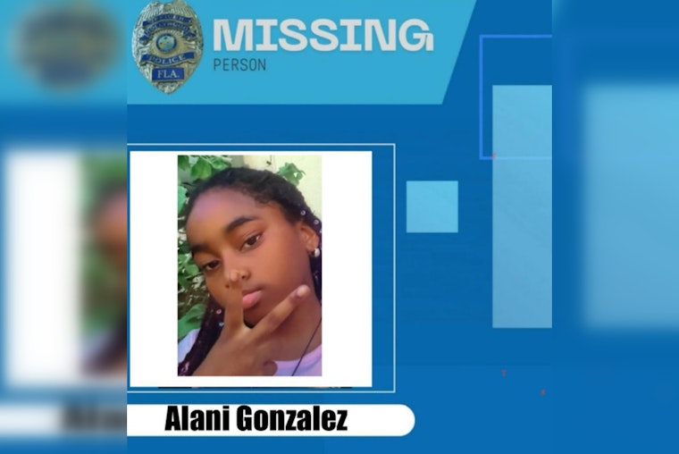 Hollywood Police and Community Mobilize in Search for Missing 13-Year-Old Alani Gonzalez