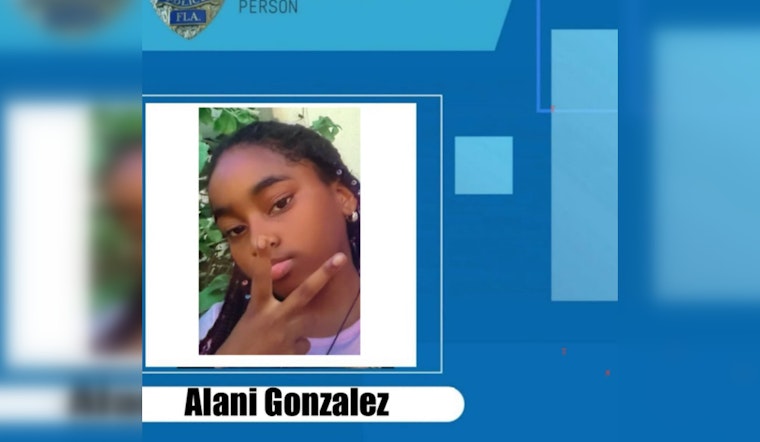 Hollywood Police and Community Mobilize in Search for Missing 13-Year-Old Alani Gonzalez