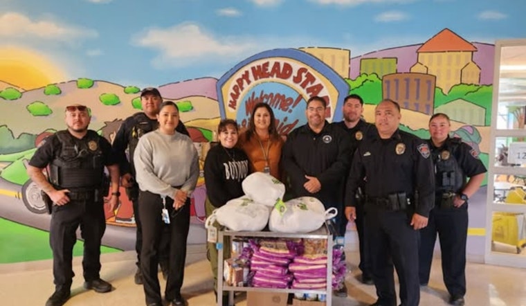Horizon City Mayor and Police Department Deliver Turkey Meals to Local Head Start Program