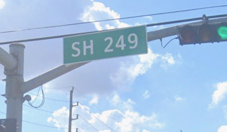 Houston Motorcyclist Killed in Collision with Stolen Backhoe on SH-249, Suspect at Large