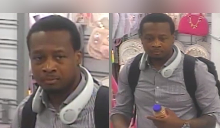 Houston Police Seek Public's Help to Identify Suspect in West Houston Department Store Robbery