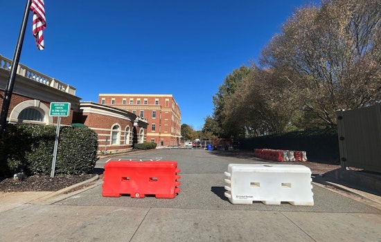 Huntersville Adjusts Parking and Traffic Amid New Town Hall Construction