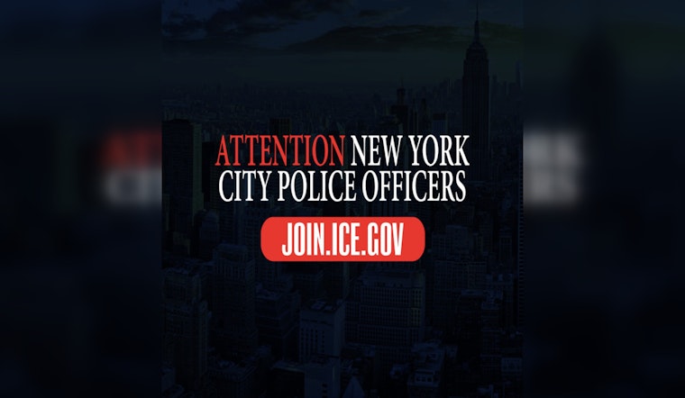 ICE Targets NYPD Officers with Recruitment Ads Amid Staffing Shortages and Political Tensions in New York City