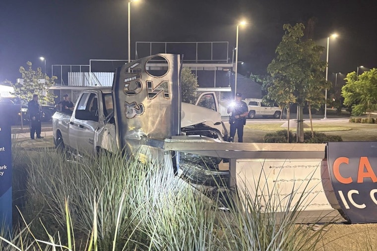 Impaired Driver Arrested for DUI After Crashing into Zócalo Park Sign in Baldwin Park